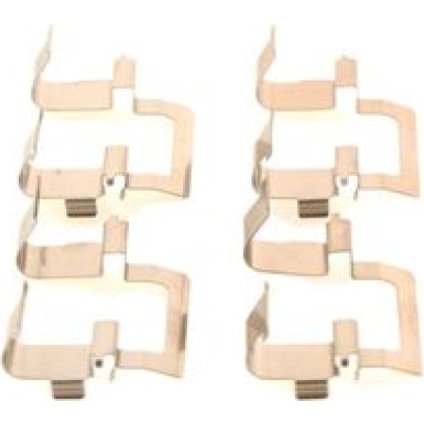 BOSCH | Zubehörsatz, Scheibenbremsbelag | 1 987 474 387