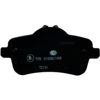 Hella Pagid | Bremsbelagsatz, Scheibenbremse | 8DB 355 019-741