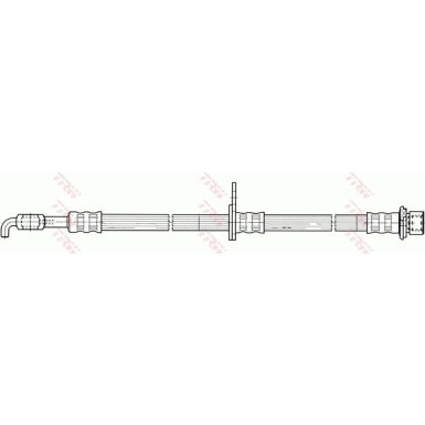 TRW | Bremsschlauch | PHD933