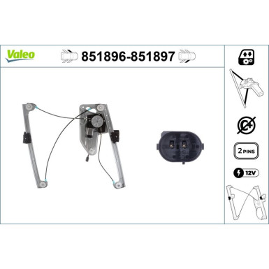 Valeo | Fensterheber | 851896