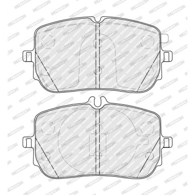 Ferodo | Bremsbelagsatz, Scheibenbremse | FDB5288 Ferodo | Bremsbelagsatz, Scheibenbremse | FDB5288
