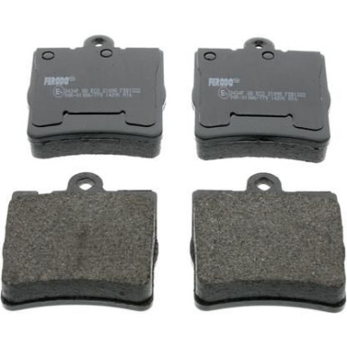 Ferodo | Bremsbelagsatz, Scheibenbremse | FDB1322