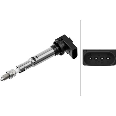 Hella | Zündspule | 5DA 193 175-501