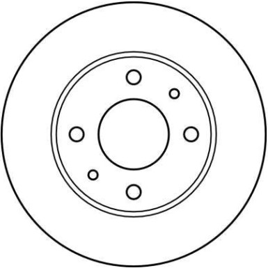 TRW | Bremsscheibe | DF2576