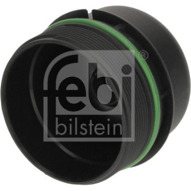 196350 Deckel, Ölfiltergehäuse febi Plus