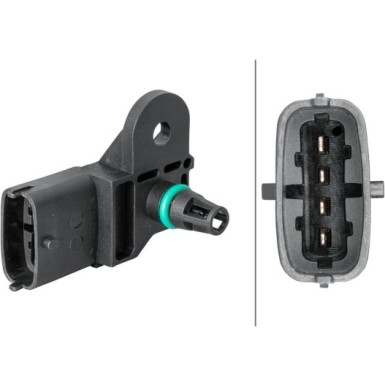 Hella | Sensor, Ladedruck | 6PP 009 400-951