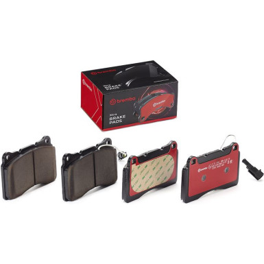 Brembo Bremsbelagsatz, Scheibenbremse XTRA LINE P 23 154X