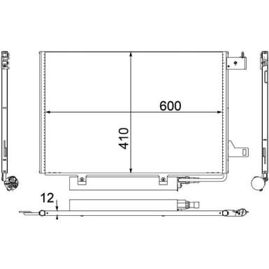 Mahle | Kondensator, Klimaanlage | AC 370 000P