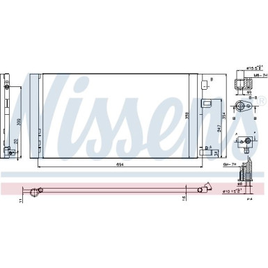 940381 Kondensator, Klimaanlage