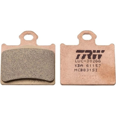 TRW | Bremsbelagsatz, Scheibenbremse | MCB831SI