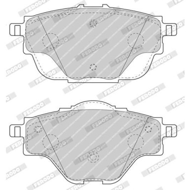 Ferodo Bremsbelagsatz, Scheibenbremse PREMIER ECO FRICTION FDB4766