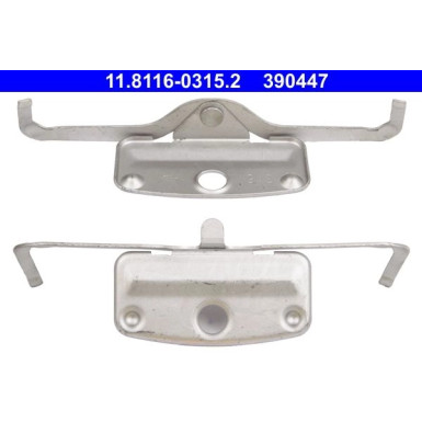 ATE | Feder, Bremssattel | 11.8116-0315.2