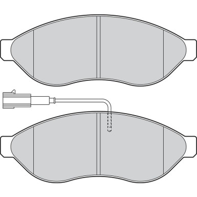 Valeo Bremsbelagsatz, Scheibenbremse ESSENTIAL 301891