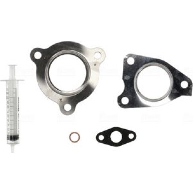 NISSENS 93419 Turbolader Abgasturbolader, ölgekühlt, pneumatisch, ohne elektrisches Schubumluftventil, mit Dichtungen, ohne Abgaskrümmer