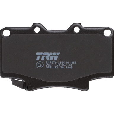 TRW Bremsbelagsatz, Scheibenbremse GDB1154