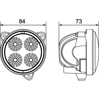 1G0 996 376-141 Arbeitsscheinwerfer