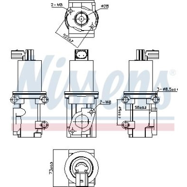 Nissens | AGR-Ventil | 98193