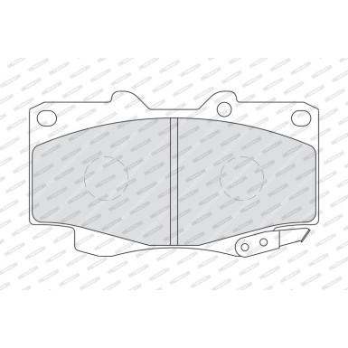 FDB1852 Bremsbelagsatz, Scheibenbremse PREMIER ECO FRICTION