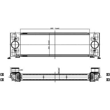 309039 Ladeluftkühler 309039 Ladeluftkühler