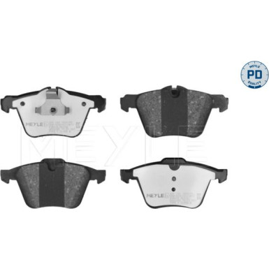 025 240 7920/PD Bremsbelagsatz, Scheibenbremse MEYLE-PD: Advanced performance and design.
