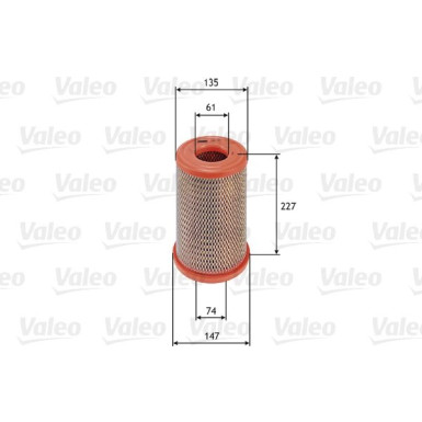 Valeo | Luftfilter | 585738