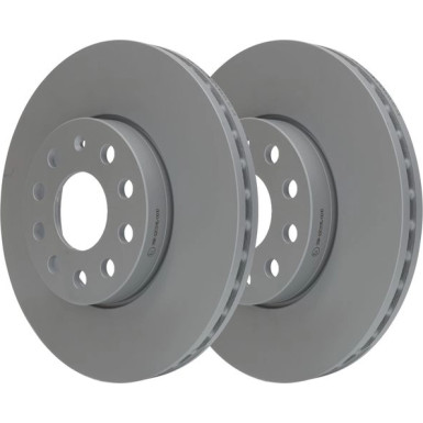 ATE | Bremsensatz, Scheibenbremse | 24.0125-0145.1 + 13.0460-2785.2