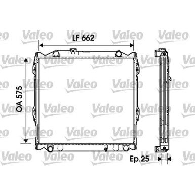 734204 Kühler, Motorkühlung