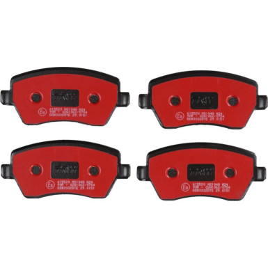 TRW Bremsbelagsatz, Scheibenbremse DTEC COTEC GDB3332DTE