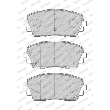 Ferodo Bremsbelagsatz, Scheibenbremse PREMIER ECO FRICTION FDB4825