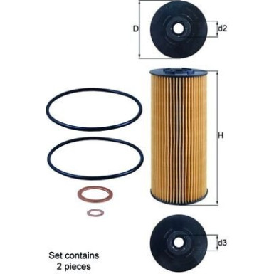 OX 137D1/S Ölfilter OX 137D1/S Ölfilter