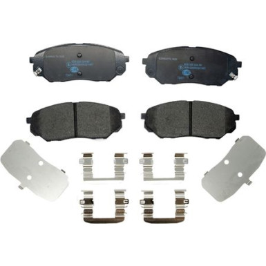 Hella | Bremsbelagsatz, Scheibenbremse | 8DB 355 024-901