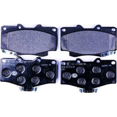 8DB 355 015-351 Bremsbelagsatz, Scheibenbremse