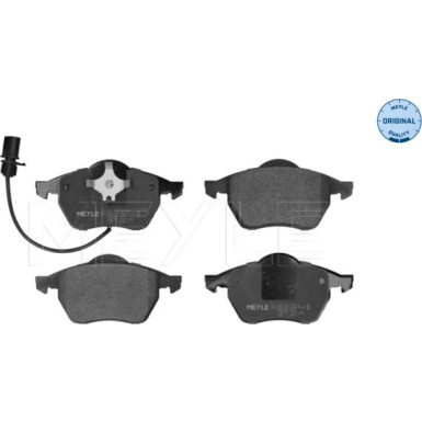 Meyle Bremsbelagsatz, Scheibenbremse MEYLE-ORIGINAL: True to OE 025 218 4919/W