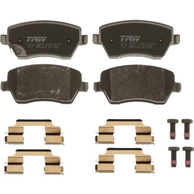 TRW Bremsbelagsatz, Scheibenbremse COTEC GDB3396