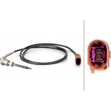 Hella | Sensor, Abgastemperatur | 6PT 014 494-531