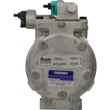 Nissens | Kompressor, Klimaanlage | 89271
