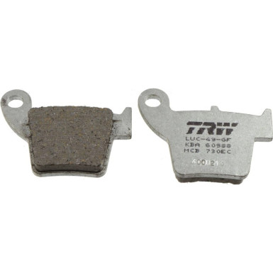 TRW | Bremsbelagsatz, Scheibenbremse | MCB730EC
