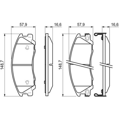 0 986 494 138 Bremsbelagsatz, Scheibenbremse 0 986 494 138 Bremsbelagsatz, Scheibenbremse
