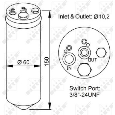 NRF Trockner, Klimaanlage EASY FIT 33137