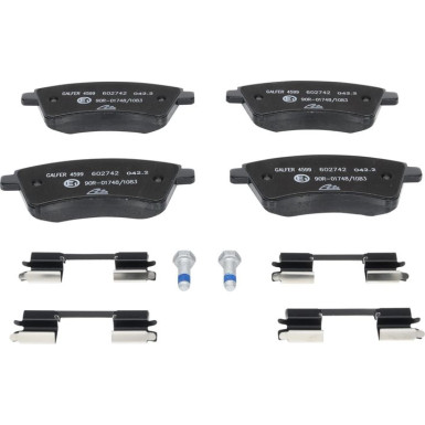 13.0460-2742.2 Bremsbelagsatz, Scheibenbremse