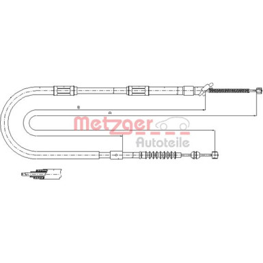 17.1042 Seilzug, Feststellbremse