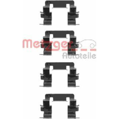 109-1278 Zubehörsatz, Scheibenbremsbelag