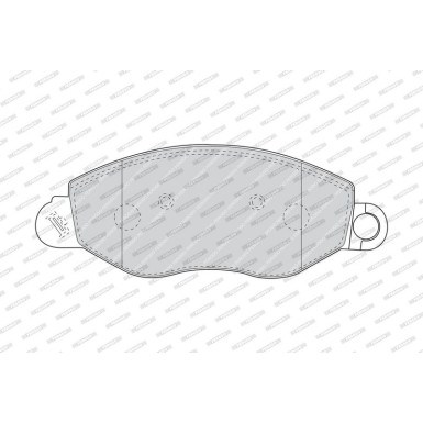 FVR1461 Bremsbelagsatz, Scheibenbremse PREMIER ECO FRICTION