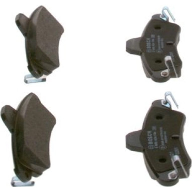 0 986 424 744 Bremsbelagsatz, Scheibenbremse