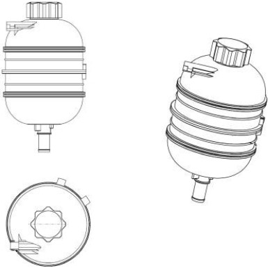 NRF Ausgleichsbehälter, Kühlmittel EASY FIT 454083 NRF Ausgleichsbehälter, Kühlmittel EASY FIT 454083