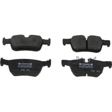 FDB5241 Bremsbelagsatz, Scheibenbremse PREMIER ECO FRICTION