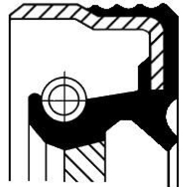 12014055B Wellendichtring, Differential