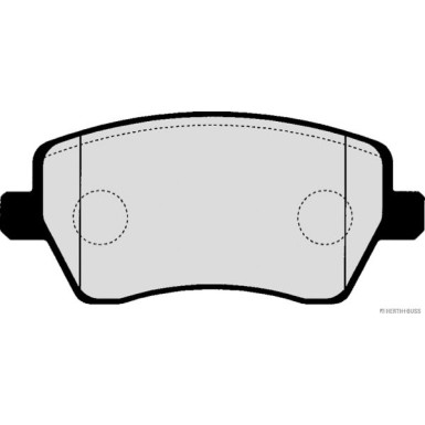 J3601085 Bremsbelagsatz, Scheibenbremse