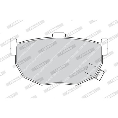 Ferodo | Bremsbelagsatz, Scheibenbremse | FDB638