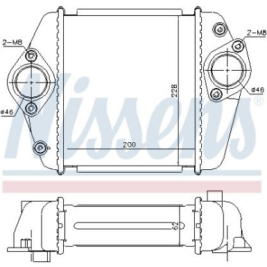 96372 Ladeluftkühler ** FIRST FIT ** 96372 Ladeluftkühler ** FIRST FIT **